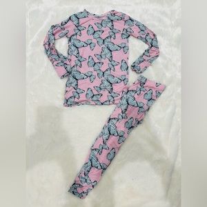 Posh Peanut butterfly pjs 4T